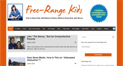 Desktop Screenshot of freerangekids.com